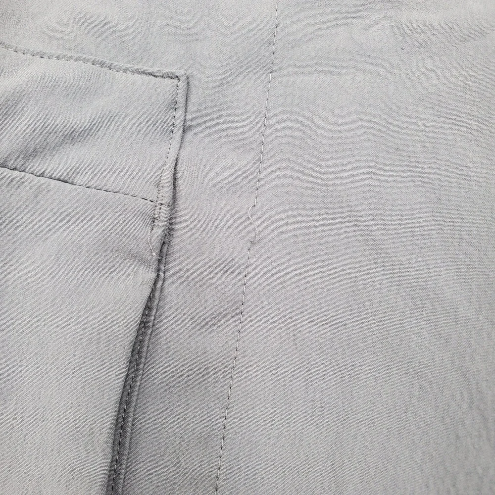 Mountain Hardwear Womens Hiking Cargo Pants Gray Bungee Hem Size 6/32 Outdoor - Picture 9 of 9